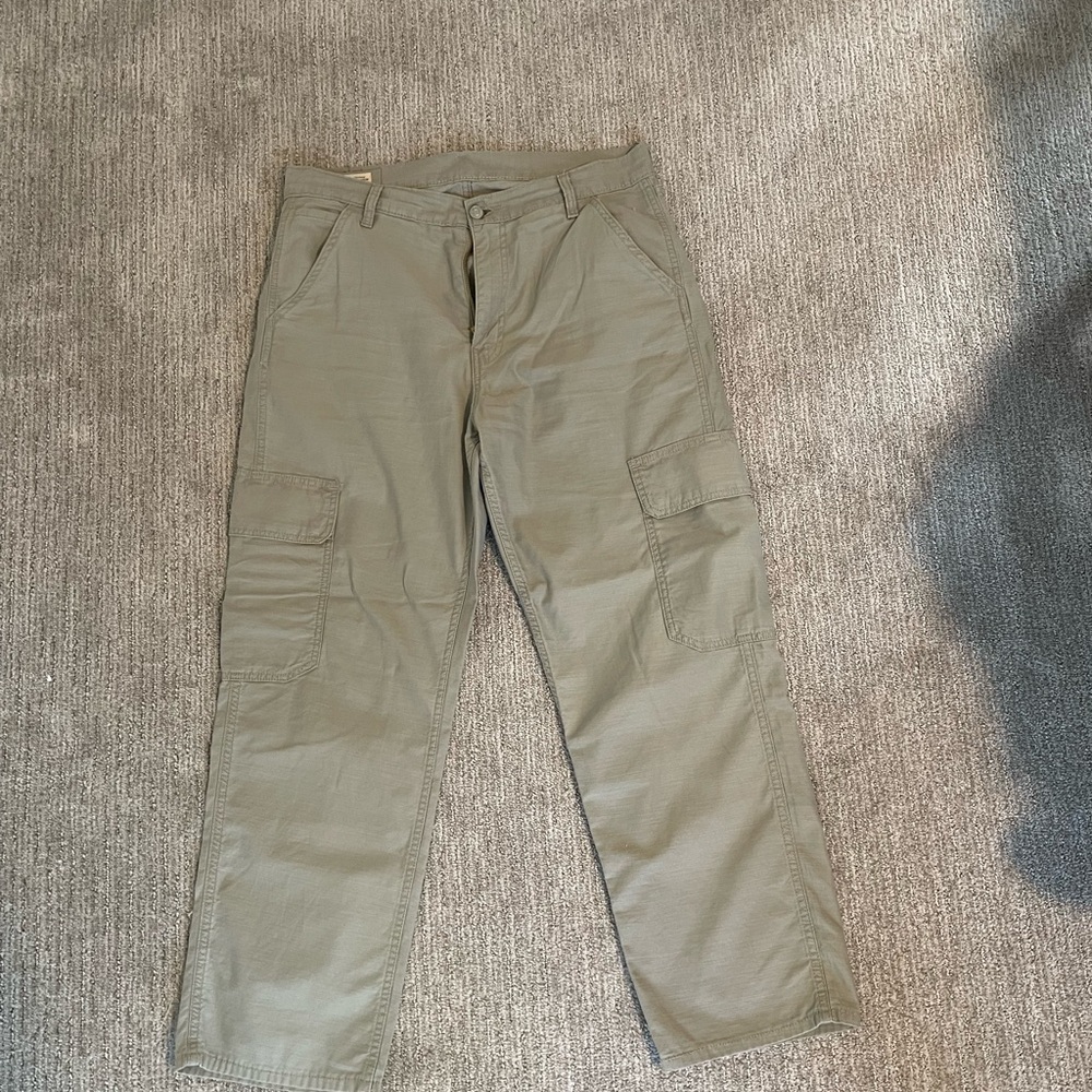 Men's Olive Cargo Pants